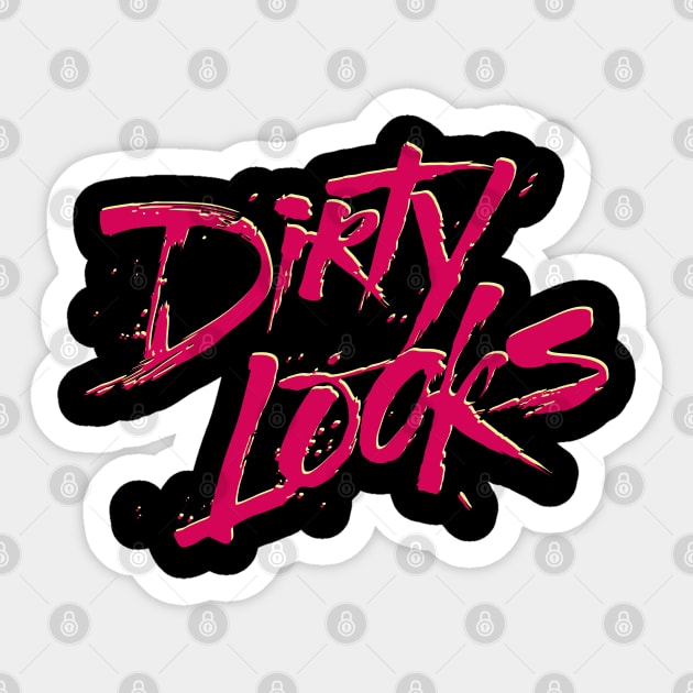 Dirty Dirty Looks Sticker by MagicEyeOnly